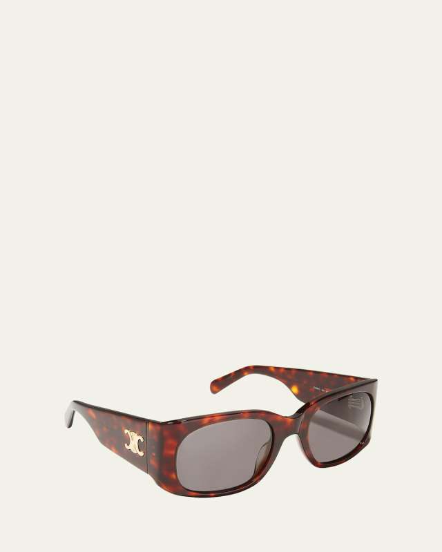 Triomph Rectangle Acetate Sunglasses